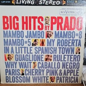 V071. RCA Victor Big Hits by Prado Vinyl Record